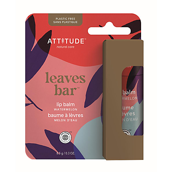 Attitude Leaves Bar Lip Balm Watermeloen