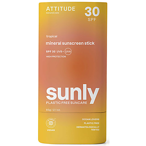 Attitude SUNLY Sonnenschutz-Stick SPF30 - Tropical