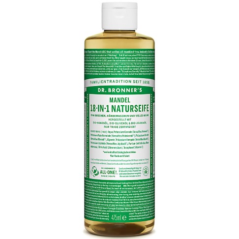 Bild von Dr. Bronner's Mandel 18-in-1 Naturseife 475 ml