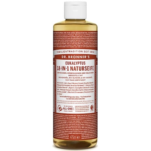 Bild von Dr. Bronner's Eucalyptus 18-in-1 Naturseife - 475 ml