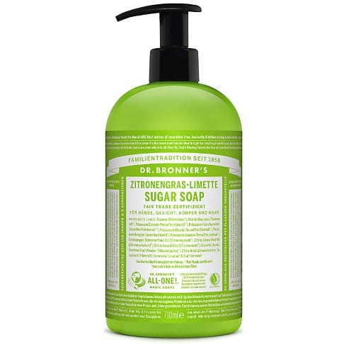 Bild von Dr. Bronner's Zitronengras-Limette Sugar Soap 710 ml