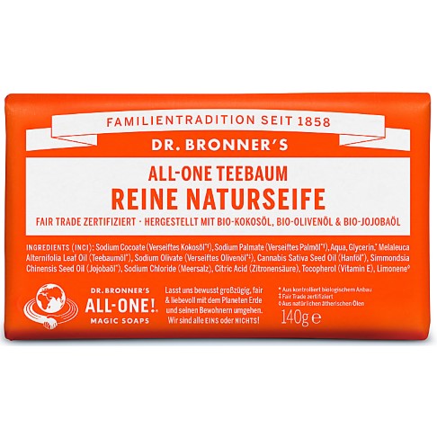 Bild von Dr. Bronner's All-One Teebaum Reine Naturseife