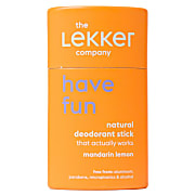 The Lekker Company Deodorant Stick Mandarine & Zitrone