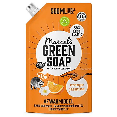 Marcel's Green Soap Spülmittel Orange & Jasmin Nachfüllpack