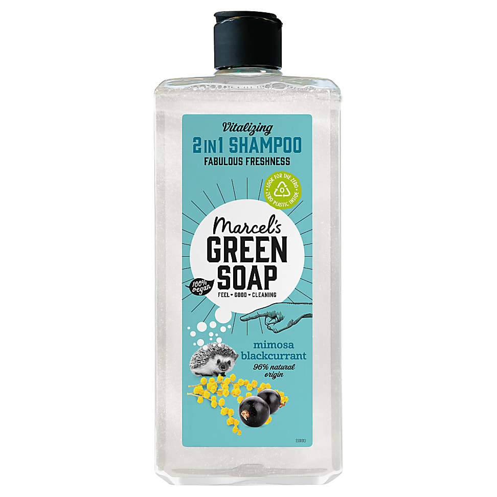 Marcel s Green Soap Marcel's Green Soap Shampoo Mimosa & Blackcurrant 300ML