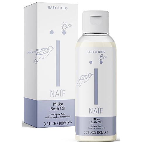 NAÏF Baby Milky Bath Oil - milchiges Baby Badeöl