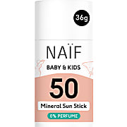 NAÏF High Protiction Mineral Sunscreen Stick 0% Parfum Baby & Kids LSF50