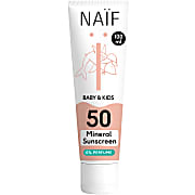 NAÏF Mineral Sunscreen Baby & Kids SPF50 - Wasserfester Sonnenschutz LSF50