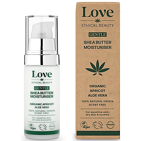 Bild von Love Ethical Beauty Gentle Shea Butter Moisturiser - Feuchtigkeitspflege