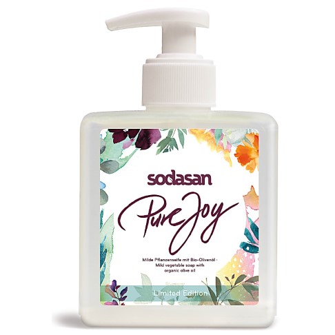 Bild von Sodasan milde Pflanzenseife Pure Joy Limited Edition